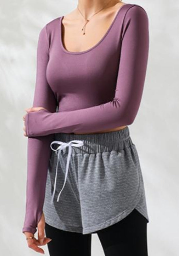 Tee-shirt brassière intégrée - Amber