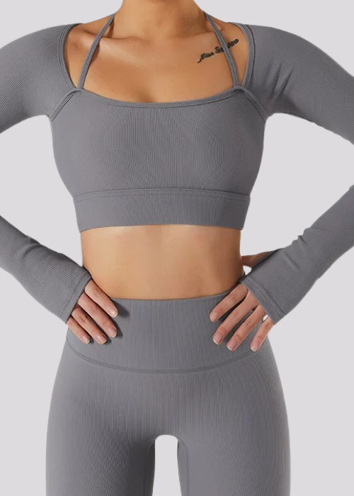 Tee-shirt Manche Longue Sunrise - Coques intégrées - Super Active™