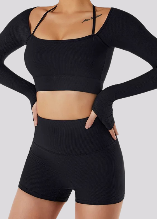 Tee-shirt Manche Longue Sunrise - Coques intégrées - Super Active™