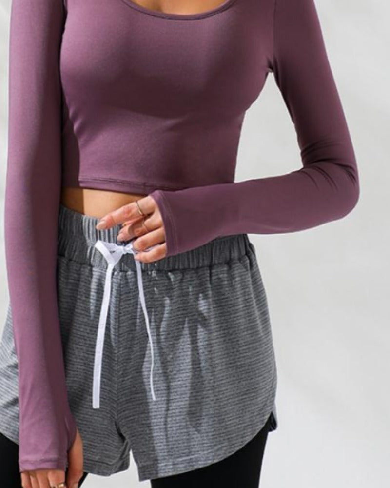 Tee-shirt brassière intégrée - Amber